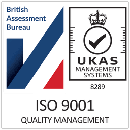 ISO 9001:2015 certification badge